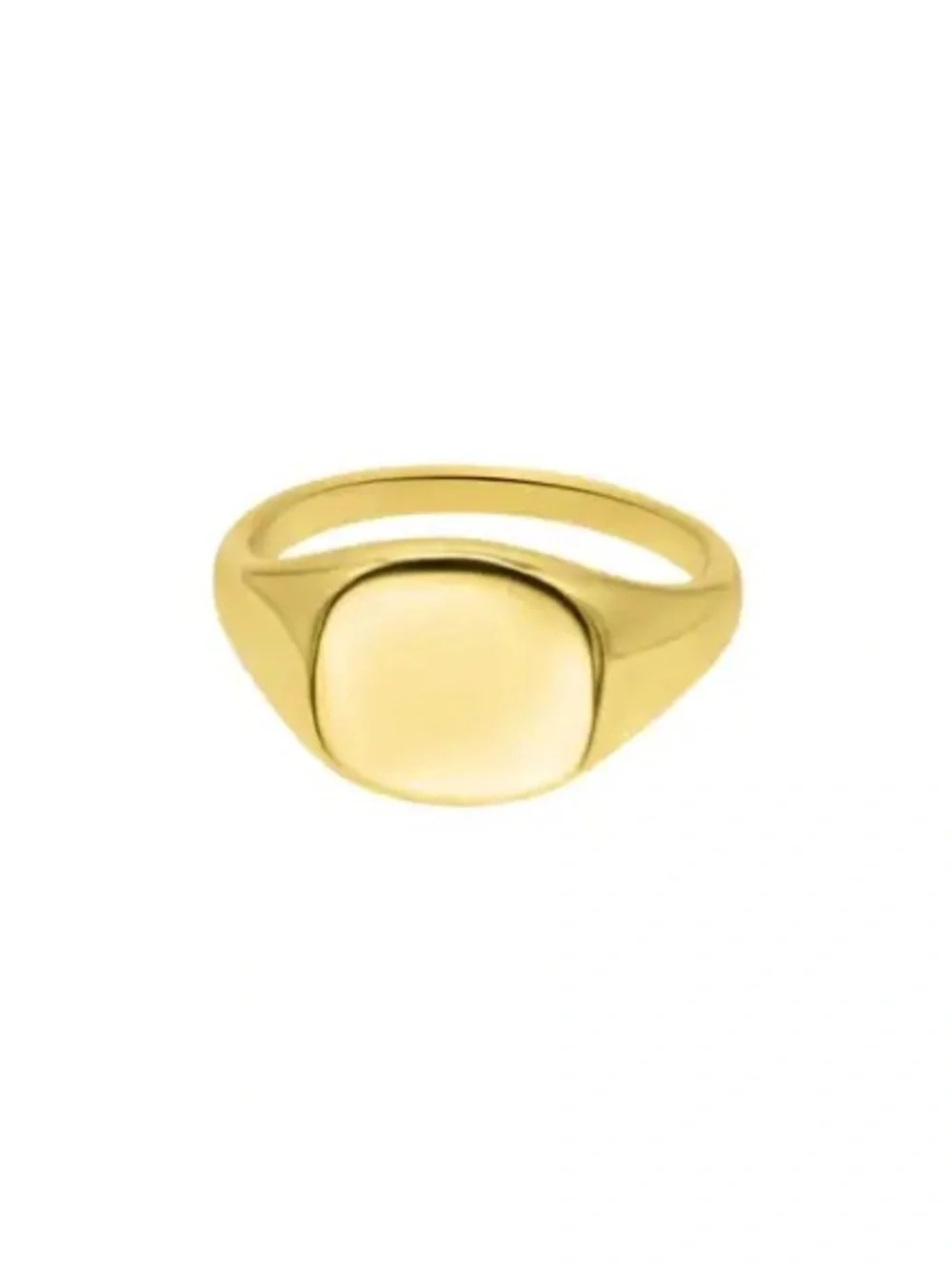 NWT Nordstrom Gold Two-Piece Ring Set - Twisted Band and V-Profile